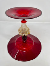 Load image into Gallery viewer, Vintage Murano Glass Compote