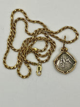 Load image into Gallery viewer, Roman Gladiators in Battle Coin Pendant