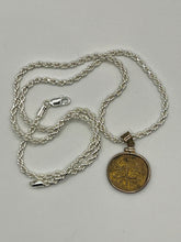 Load image into Gallery viewer, Cross and Image of Jesus Coin