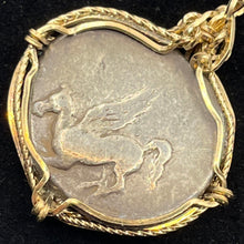 Load image into Gallery viewer, Athena, Nike and Pegasus Coin Pendant
