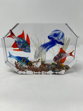 Load image into Gallery viewer, Murano Glass Aquarium by Costantini