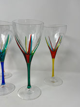 Load image into Gallery viewer, Set of Venetian Wine Glasses