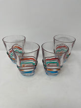 Load image into Gallery viewer, Set of 4 Venetian Glasses