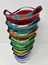 Load image into Gallery viewer, Fabulous Venetian Glass Centerpiece Vase