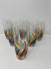 Load image into Gallery viewer, Set of 6 Venetian Water Glasses