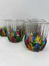 Load image into Gallery viewer, Set of 6 Venetian Whiskey Water Glasses