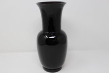 Load image into Gallery viewer, Black Opalino Vase by Venini of Murano