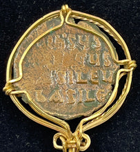 Load image into Gallery viewer, First Coin of Jesus from Constantinople