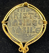 Load image into Gallery viewer, “King of Kings” Jesus Coin Pendant