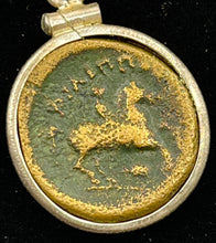 Load image into Gallery viewer, Apollo and Man on Horse Greek Coin
