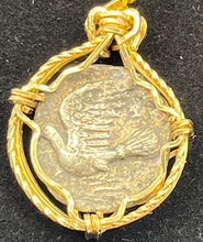 Load image into Gallery viewer, Ancient Greek Chimera and Dove Coin