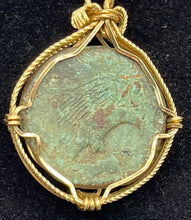 Load image into Gallery viewer, Zodiac Crab and Zeus Ancient Coin