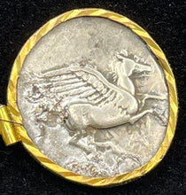 Load image into Gallery viewer, Athena and Pegasus Greek Coin