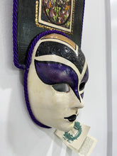 Load image into Gallery viewer, One of a Kind Painted Mask "Autumn"