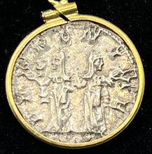 Load image into Gallery viewer, Angel Pendant with Emperor Philip Coin