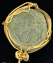 Load image into Gallery viewer, Ancient Coin of Jesus and Mary