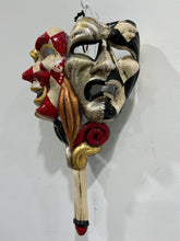 Load image into Gallery viewer, Tragicomedy Venetian Mask