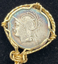Load image into Gallery viewer, Roman Gladiators in Battle Coin Pendant