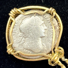 Load image into Gallery viewer, Ancient Angel Coin with Trajan