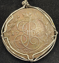 Load image into Gallery viewer, Russian 5 Kopek Coin 1784