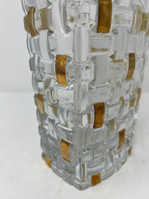Load image into Gallery viewer, Lovely Gold Trimmed Venetian Glass Vase