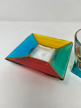 Load image into Gallery viewer, Venetian Glass Cappuccino Cups and Saucers