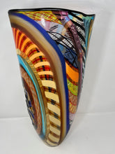Load image into Gallery viewer, Murano Glass Vase by Glass Master Schiavon