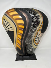 Load image into Gallery viewer, Murano Glass Vase by Schiavon Art Team