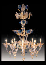 Load image into Gallery viewer, Andromeda - Fleur Di Lis Venetian Chandelier