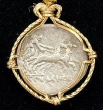 Load image into Gallery viewer, Ancient Roman Chariot Coin