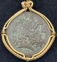 Load image into Gallery viewer, Ancient Coin of Zeus and Poseidon