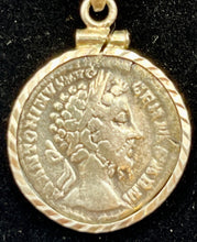 Load image into Gallery viewer, Marcus Aurelius and Angel Ancient Roman Coin