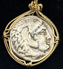 Load image into Gallery viewer, Beautiful Alexander the Great Coin Pendant