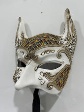 Load image into Gallery viewer, Venetian Arlecchino Diavolo Mask