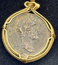 Load image into Gallery viewer, Emperor Pius and Libertas Coin