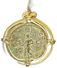 Load image into Gallery viewer, Ancient Archangel Michael Roman Coin