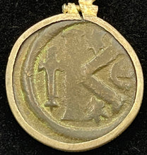 Load image into Gallery viewer, Christian Byzantine K Coin