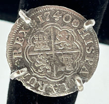 Load image into Gallery viewer, Ring Made with Spanish Coin of 1740