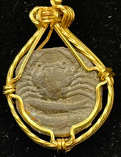 Load image into Gallery viewer, Ancient Crab Coin from Sicily