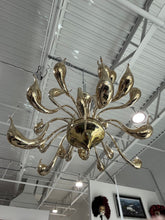 Load image into Gallery viewer, Lu Murano Glass Chandelier by Fornasier