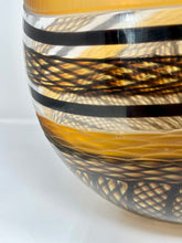Load image into Gallery viewer, Murano "1 of 1" Amber Glass Vase by Schiavon