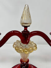 Load image into Gallery viewer, Vintage Murano Glass Candelabras