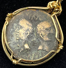 Load image into Gallery viewer, Caesar and Agrippa Victory Over Cleopatra Coin