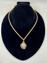Load image into Gallery viewer, Ancient Athena and Owl Coin Pendant