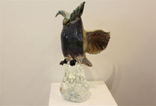 Load image into Gallery viewer, Murano Glass Owl by Oscar Zanetti