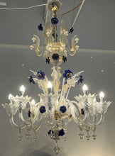 Load image into Gallery viewer, Andromeda - Fleur Di Lis Venetian Chandelier