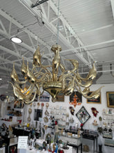 Load image into Gallery viewer, Lu Murano Glass Chandelier by Fornasier