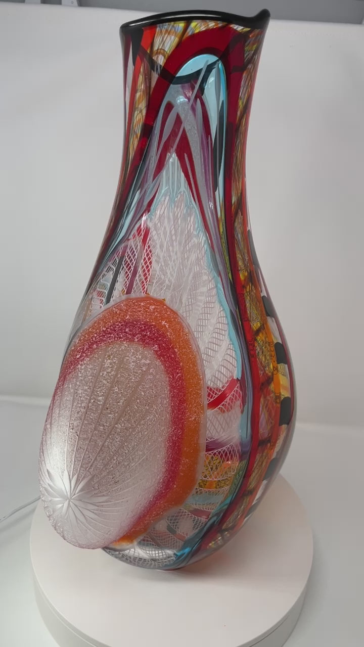 Murano Vase by Schiavon