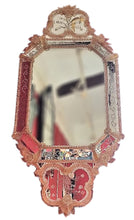 Load image into Gallery viewer, Incredible Venetian Mirror by Fratelli Tosi of Murano