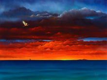 Load image into Gallery viewer, "Big Island Flash" Contemporary Giclee Print by Dario Campanile